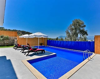 Kaş Patara'da Nezih Konumda, Özel Havuzlu, Modern Villa - 1