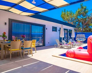 Kalkan Akbel'de Merkezi Konumda, Özel Havuzlu, Kiralık Villa - 4