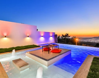 Kaş Kalkan'da Özel Havuzlu, Balayı Konseptli, Kiralık Villa - 3