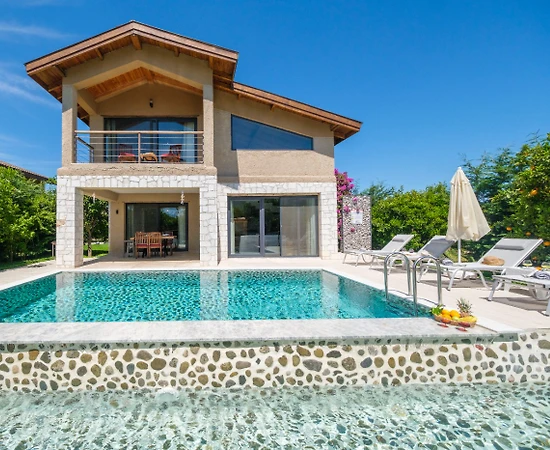 Fethiye'de Portakal Ağaçları Arasında, Özel Havuzlu, Kiralık Villa - 1