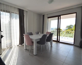 Marmaris'te Muhteşem Deniz Manzaralı, Özel Havuzlu, Şık Villa - 5