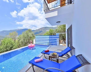 Kaş Çukurbağ'da Huzur Veren Doğada, Özel Havuzlu, Ferah Villa - 2