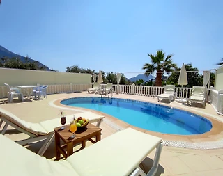 Fethiye'de Ölüdeniz Plajına Yakın, Özel Havuzlu, 3+1 Kiralık Villa - 2