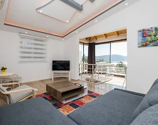 Kaş Patara'da Doğayla Baş Başa, Özel Havuzlu, Kiralık Villa - 5