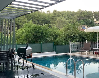Antalya Kemer'de Modern Mimarili, Özel Havuzlu, Kiralık Villa - 5