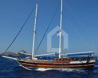 Rodos'ta 8 Kabinli, Konforlu Gulet - 1