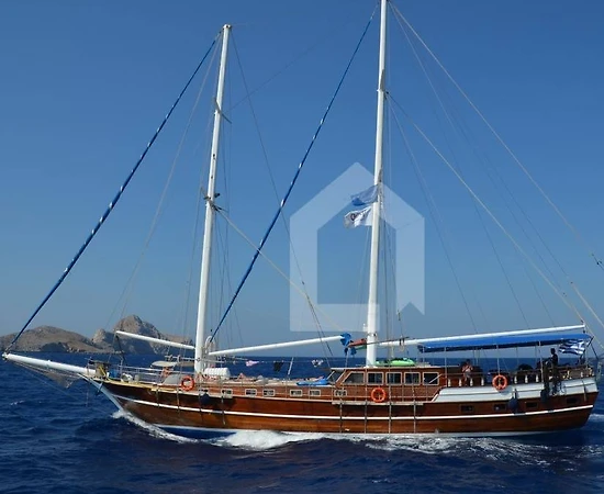 Rodos'ta 8 Kabinli, Konforlu Gulet - 1