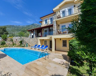 Fethiye Ölüdeniz'de Şehrin Gürültüsünden Uzak, Özel Havuzlu, 5+1 Villa - 3