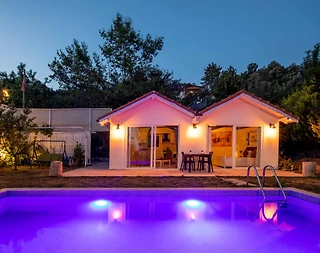 Kaş İslamlar’da Doğayla İç İçe, Özel Havuzlu, Lüks Balayı Villası - 2