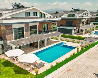Fethiye Kargı'da Plaja Yakın Konumda, Özel Havuzlu, Lüks Villa - 1