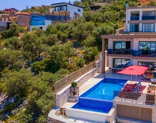 Kaş Yeşilköy'de Huzurlu Doğada, Özel Havuzlu, Korunaklı Villa - 5