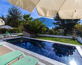 Fethiye Ölüdeniz'de Nezih Konumda, Özel Havuzlu, 8 Kişilik Villa - 3