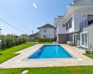 Fethiye Foça'da Büyük Bahçe İçerisinde, Özel Havuzlu, Kiralık Villa - 5