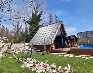 Sapanca Rüstempaşa'da Isıtmalı Havuzlu, Kahvaltı Dahil, Şık Bungalov - 4