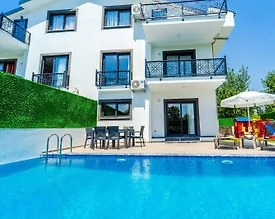 Muğla Seydikemer'de Doğa Manzaralı, Özel Havuzlu, 6 Kişilik Villa - 2
