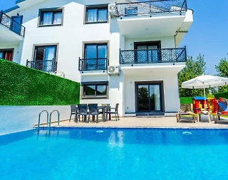 Muğla Seydikemer'de Doğa Manzaralı, Özel Havuzlu, 6 Kişilik Villa - 2
