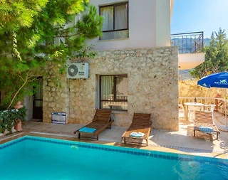 Kaş Kalkan'da Enfes Doğa Manzaralı, Özel Havuzlu, 6 Kişilik Villa - 4