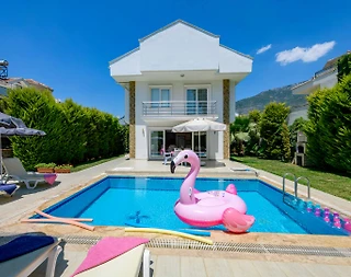 Fethiye Ölüdeniz'de Huzur Dolu Doğada, Özel Havuzlu, Şık Villa - 3