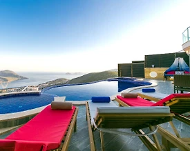 Kalkan Akbel'de Enfes Doğada, Sonsuzluk Havuzlu, Lüks Villa - 3