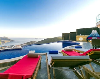 Kalkan Akbel'de Enfes Doğada, Sonsuzluk Havuzlu, Lüks Villa - 3