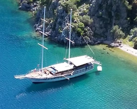 Muğla Fethiye'de Unutulmaz Mavi Yolculuk Keyfi Veren, 16 Kişilik Gulet - 3