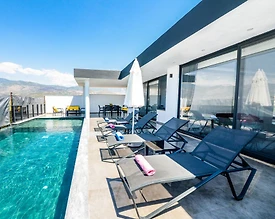 Kaş Patara'da Eşsiz Doğada, Özel Havuzlu, Jakuzili, Yazlık Villa - 3