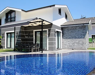 Ortaca Dalyan'da Merkezi Konumda, Özel Havuzlu, Lüks Villa - 2