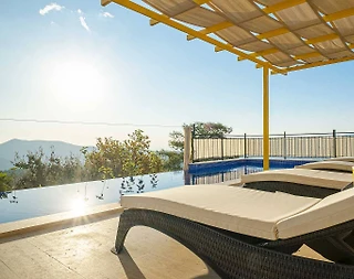 Kaş İslamlar'da Doğanın Kalbinde, Özel Havuzlu, Konforlu Villa - 5