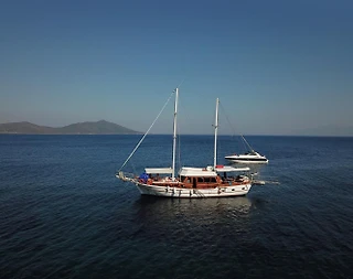 Bodrum'da Masmavi Sularda, Modern Dizayna Sahip, 8 Kişilik Gulet - 3