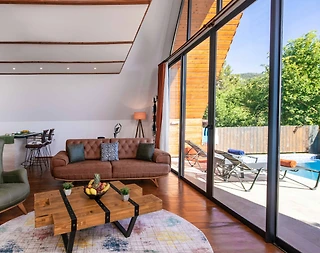 Kaş İslamlar'da Enfes Doğa Manzaralı, Özel Havuzlu, Balayı Villası - 5