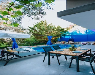 Kaş İslamlar'da Doğa İçerisinde, Özel Havuzlu, Saunalı Villa - 5