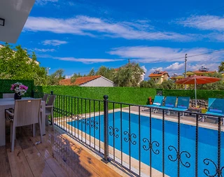 Fethiye Foça'da Muhteşem Doğada, Özel Havuzlu, Jakuzili, Lüks Villa - 5