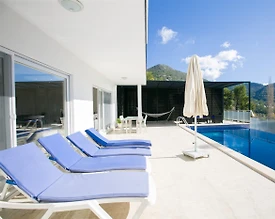 Kaş İslamlar'da Deniz Manzaralı, Özel Havuzlu, Jakuzili Villa - 3