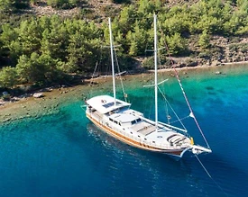 Bodrum'un Masmavi Sularında Muhteşem Tasarımlı, Kiralık Lüks Gulet - 3