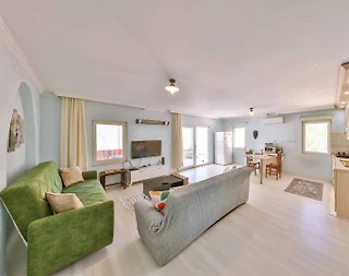 Kaş Andifili'de Eşsiz Doğa Manzaralı, Özel Bahçeli, Kiralık Tatil Evi - 4