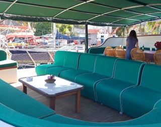 Muğla Fethiye'de 18 Kişilik, Geniş İç Hacme Sahip Gulet - 5