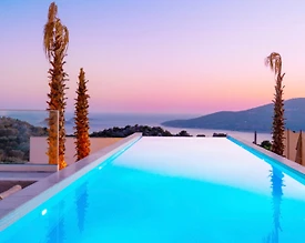 Kalkan Kördere'de Eşsiz Deniz Manzaralı, Özel Havuzlu, 6 Kişilik Villa - 2