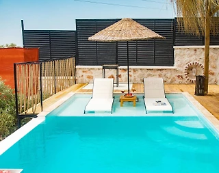 Kaş İslamlar'da Enfes Deniz Manzaralı, Özel Havuzlu, Tiny House - 3