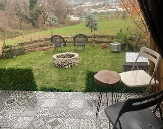 Yalova Çınarcık'ta Doğa Manzaralı, Jakuzili, Hoş Tasarımlı Bungalov - 4