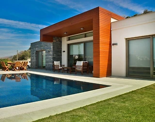 Muğla Bodrum'da Plaja Yakın, Özel Havuzlu, Modern Villa - 1