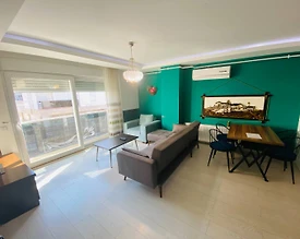 Konyaaltı Gürsu'da Plaja Yakın, Şehir Manzaralı, 1+1 Kiralık Suit - 2
