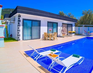 Kaş Üzümlü'de Balayı Çiftlerine Uygun, 2 Kişilik, Kiralık Villa - 1