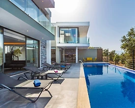 Kalkan Patara'da Huzur Dolu Doğada, Özel Havuzlu, Modern Villa - 2