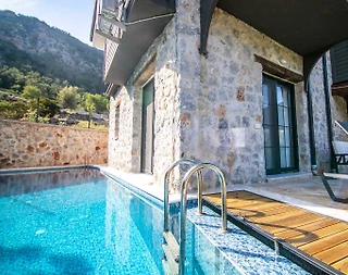 Marmaris Turgut'ta Eşsiz Doğada, Özel Havuzlu, Lüks Villa - 3