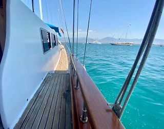 Muğla Fethiye'de Tam Donanımlı, 10 Kişilik, Konforlu Gulet - 1