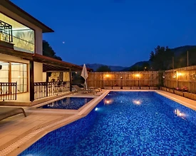 Fethiye Kayaköy'de Doğayla İç İçe, Özel Havuzlu, Jakuzili Villa - 3