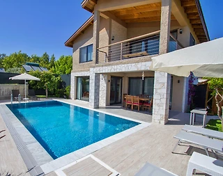 Fethiye Yanıklar'da Doğa İçerisinde, Özel Havuzlu, Kiralık Villa - 4