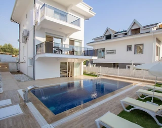 Fethiye Çalış'ta Lüks Tasarımlı, Özel Havuzlu, 8 Kişilik Villa - 1