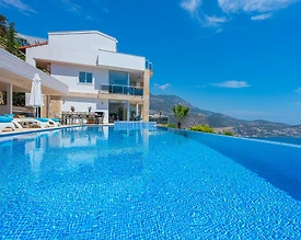 Kaş Kalkan'da Eşsiz Deniz Manzaralı, Özel Havuzlu, Jakuzili Villa - 2