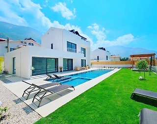 Fethiye Ölüdeniz'de Aile Gruplarına Uygun, Özel Havuzlu, Şık Villa - 1